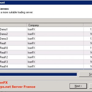 IronFX 1 Server Eropa